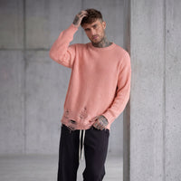 MAGLIONCINO NEW JOB BRAND ROTTURE PIU' COLORI M/ INGLESE ART MA/05
