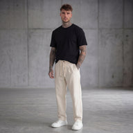 PANTALACCIO CON BOTTONE PANNA - ONLY&SONS - ART. 22037262
