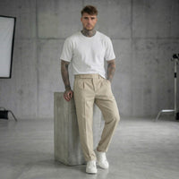 PANTALONE BEIGE  - NEW JOB BRAND - ART. RINO