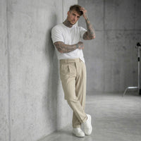 PANTALONE BEIGE  - NEW JOB BRAND - ART. RINO
