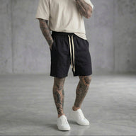 BERMUDA NEW JOB BRAND MISTO LINO  BIANCO E NERO ART B- 696