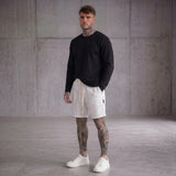 BERMUDA NEW JOB BRAND MISTO LINO  BIANCO E NERO ART B- 696