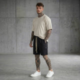 BERMUDA NEW JOB BRAND MISTO LINO  BIANCO E NERO ART B- 696