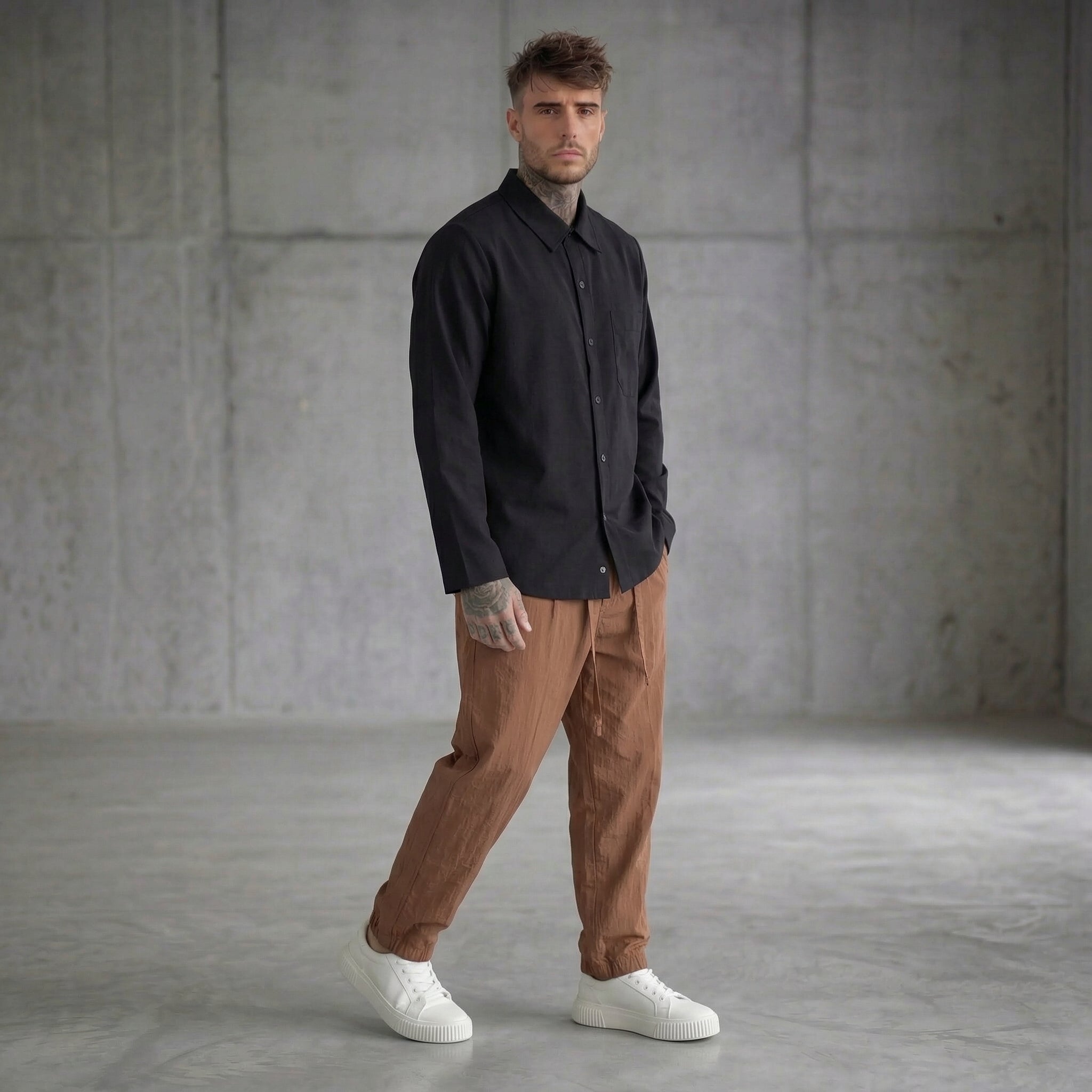 PANTALONE SEERSUCKER PIU' COLORI- BERNA - ART. 261384