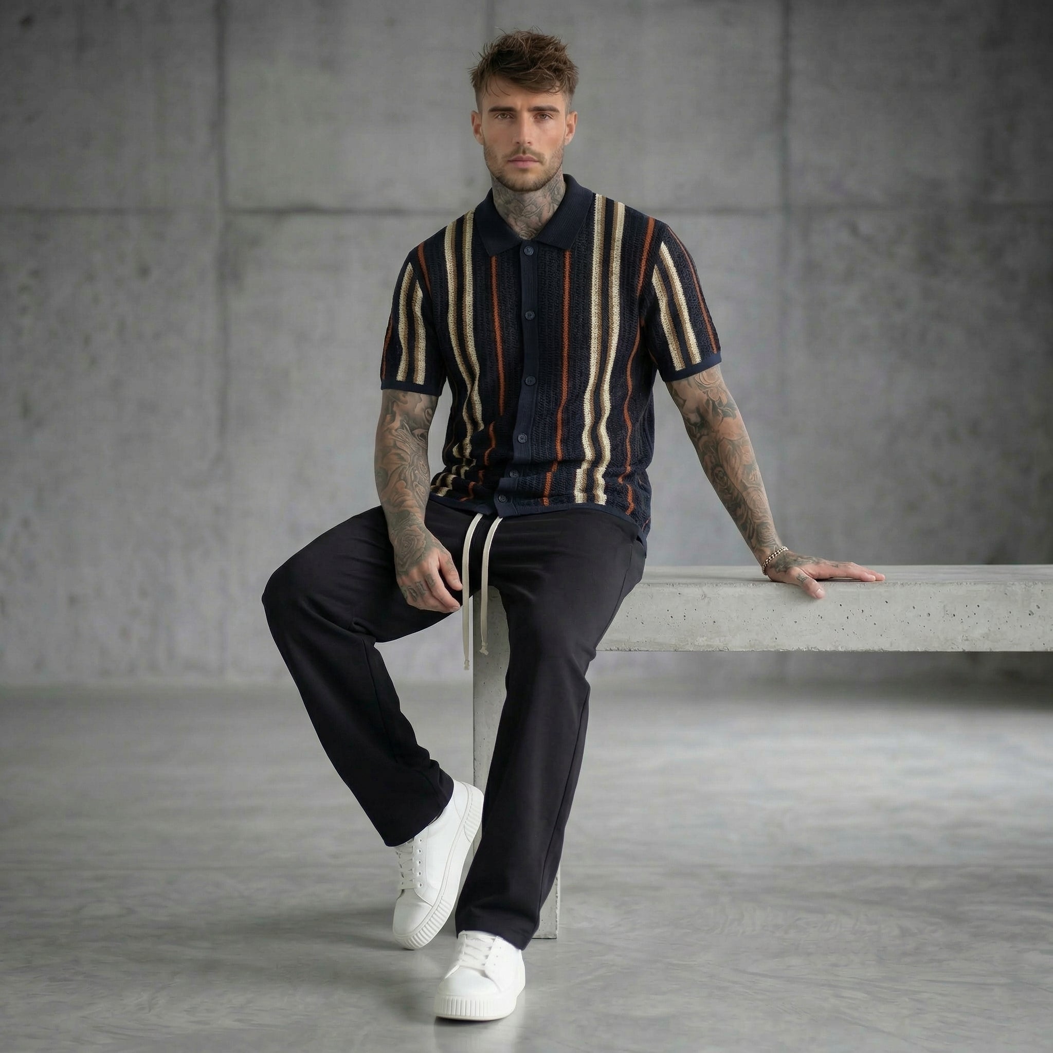 CARDIGAN POLO IN MAGLIA PIU' COLORI  - ONLY & SONS - ART. 22036679