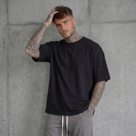 T-SHIRT NEW JOB BRAND OVER BASICA BIANCA E NERA ART LU2959 2335