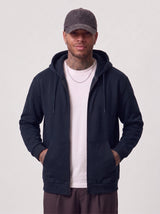 FELPA ONLY&SONS CON ZIP E CAPPUCCIO ART 22018684