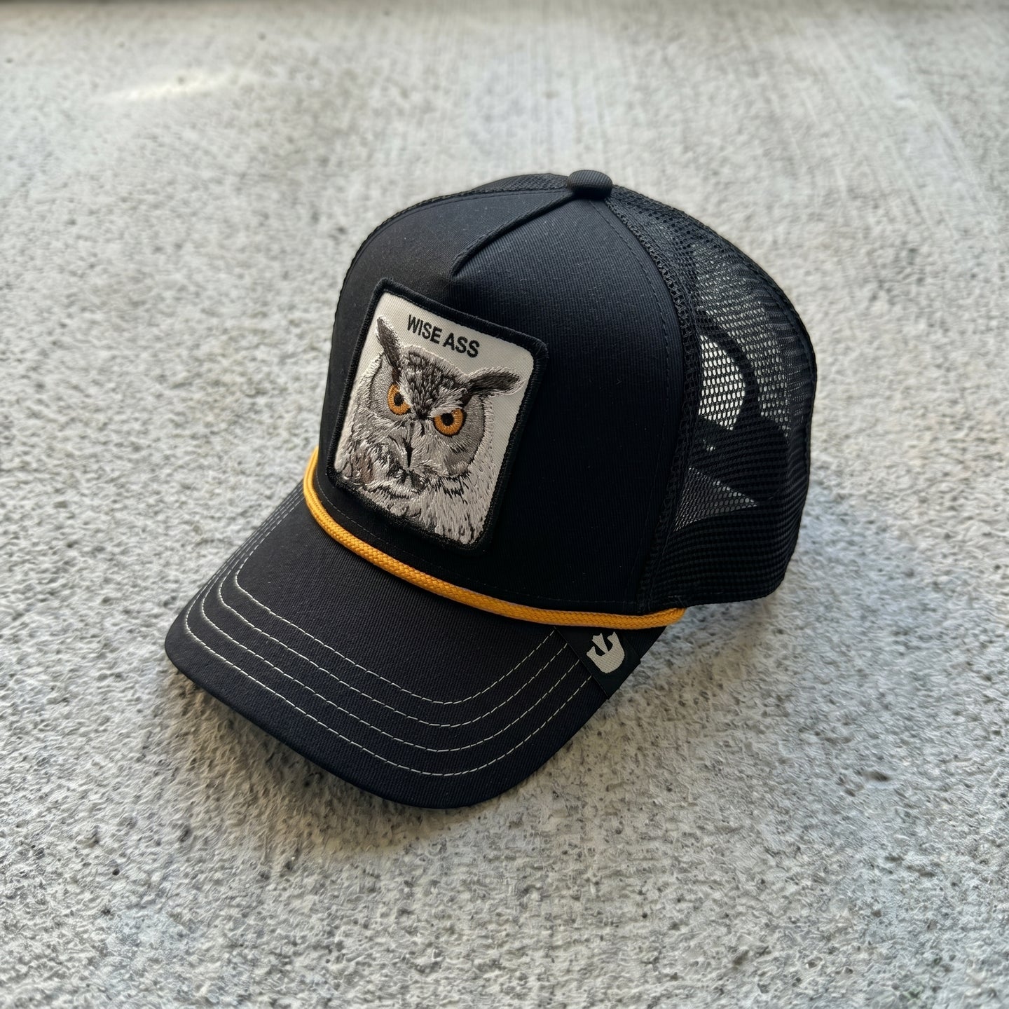 CAPPELLO GOORIN BROS BLACK  ART  WISE ASS