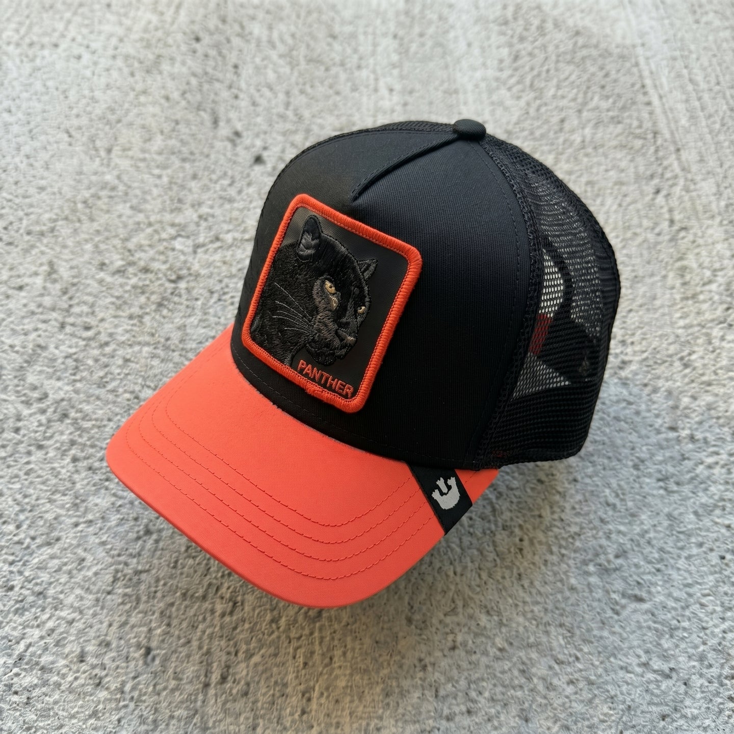 CAPPELLO GOORIN BROS FLUO BLACK ART PANTHER