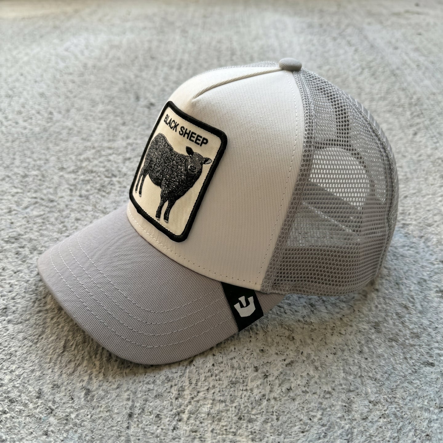 CAPPELLO GOORIN BROS LIGHT GREY  ART BLACK SHEEP