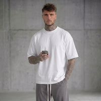 T-SHIRT NEW JOB BRAND OVER BASICA BIANCA E NERA ART LU2959 2335