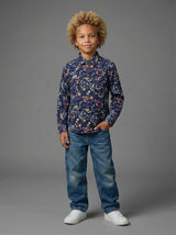 CAMICIA BERNA KIDS FIORI ART K 23576 3