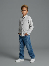 CAMICIA BERNA KIDS BIANCO K 23577 2