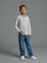 CAMICIA BERNA KIDS BIANCO K 23577 2