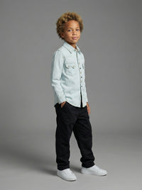 CAMICIA BERNA KIDS DENIM ART K 240216 30