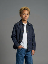 GIUBBINO BERNA KIDS  CAMICIONE DARK DENIM ART 240209 30