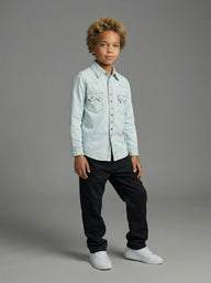 CAMICIA BERNA KIDS DENIM ART K 240216 30