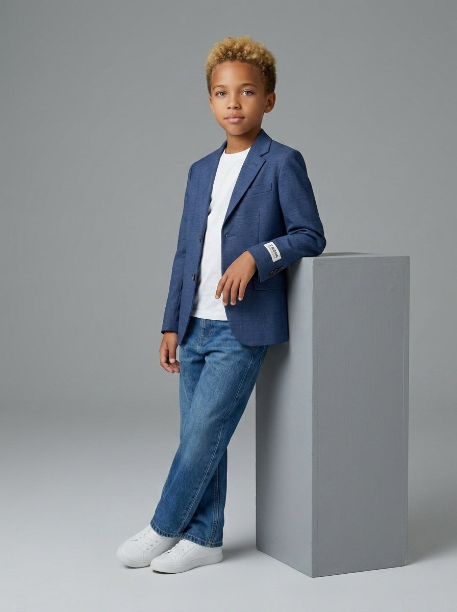 GIACCA BERNA KIDS BLU ART 3BA1 1134