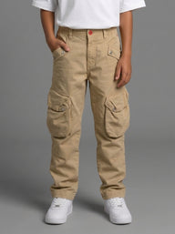 PANTALONE BERNA KIDS CARGO  BEIGE K 23073 8