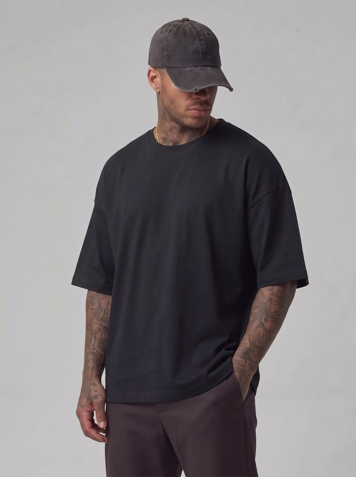 T-SHIRT NEW JOB BRAND OVERSIZE   ART TS 199