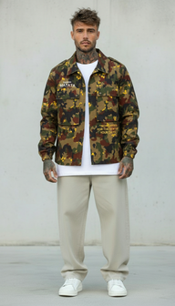 GIACCA RICAMO HAKUNA MATATA - BERNA - ART. 25122730 - COL. CAMOU