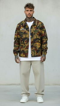 GIACCA RICAMO HAKUNA MATATA - BERNA - ART. 25122730 - COL. CAMOU