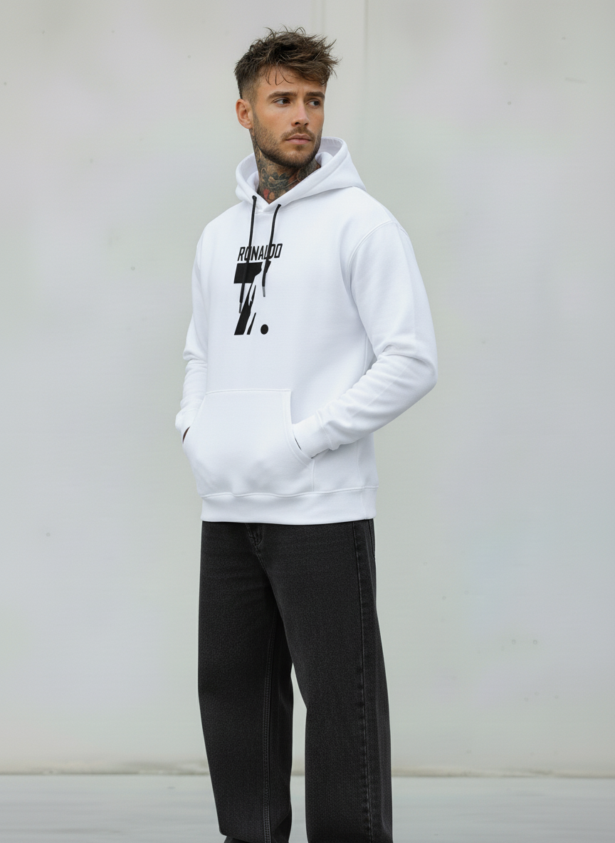 FELPA CON CAPPUCCIO - E. - ART. RONALDO 7