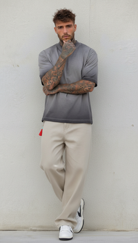 T-SHIRT BERNA BOXY FIT EFFETTO SFUMATO PIU' COLORI ART. 261241
