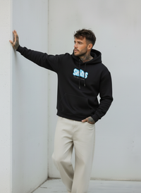 FELPA CON CAPPUCCIO SMURFS PUFFI   - B.U. - ART. W 25 / H 56