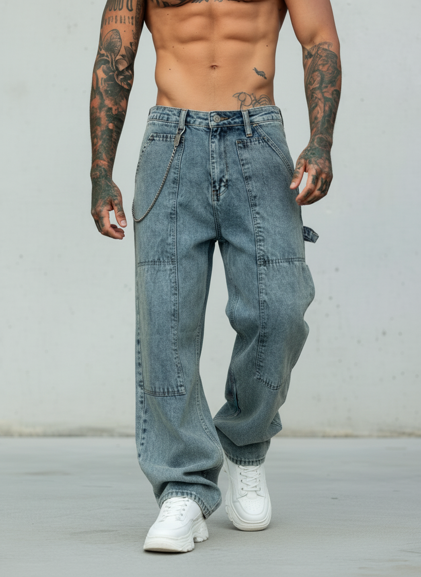 JEANS BAGGY MAVI - VAMOS - ART. 30 - 901