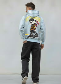 FELPA CON CAPPUCCIO PIITTSBURGH - B.U. - ART. W25 / H - 33