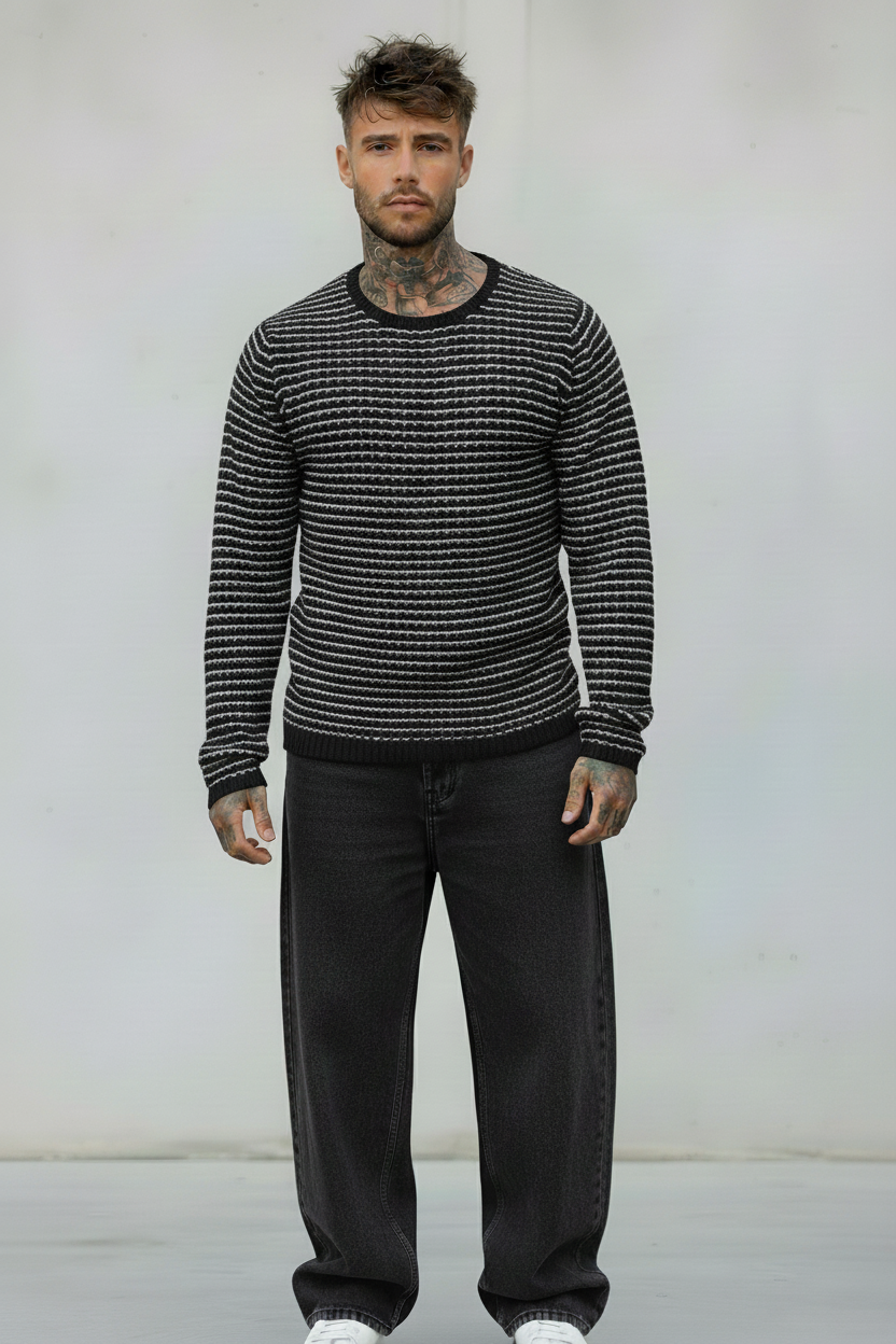 T10 MAGLIONCINO - ONLY&SONS - ART. 22007286 - COL.  LIGHT GREY MELANGE