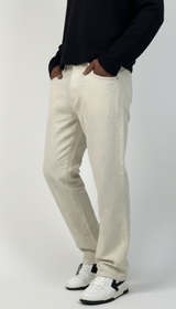 PANTALONE UOMO  LINO CROPPED  PIU' COLORI - BERNA - ART. 261209