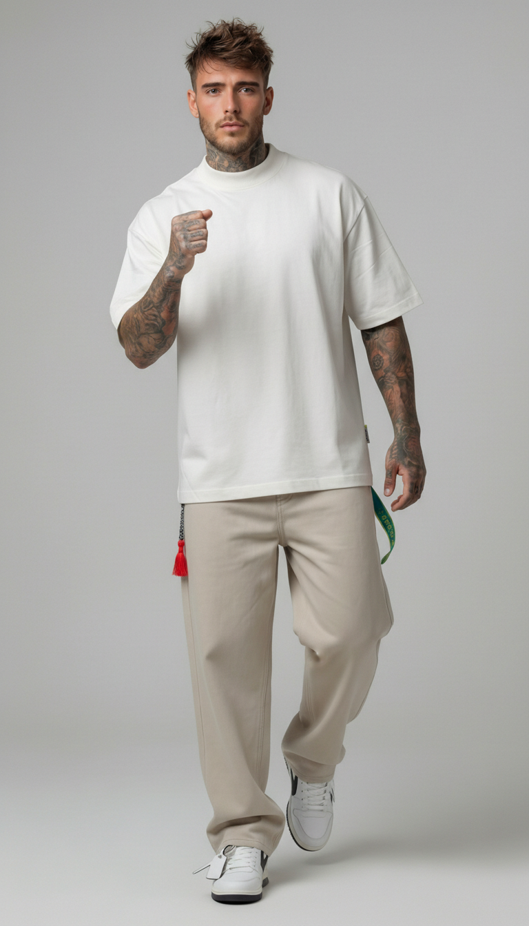 T-SHIRT UOMO  BOXY FIT  BASICA  PIU' COLORI  - BERNA - ART. 261242