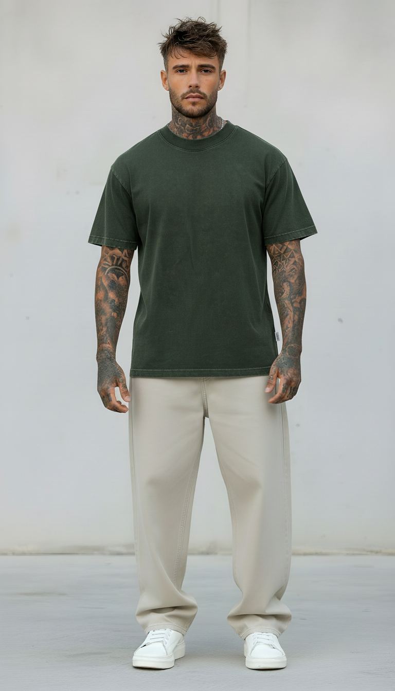 T-SHIRT OVERSIZE CON ROTTURE - HAMEN - ART. LLP 0068