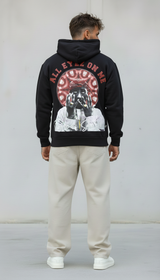 FELPA CON CAPPUCCIO TUPAC   - B.U. - ART. W 25 / H 50