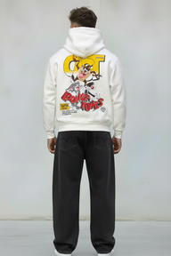 FELPA CON CAPPUCCIO LOONEY TUNES   - B.U. - ART. W 25 / H 49