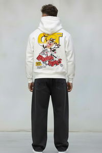 FELPA CON CAPPUCCIO LOONEY TUNES   - B.U. - ART. W 25 / H 49