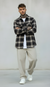 GIACCA CAMICIA CHECK OVERSHIRT - ONLY&SONS - ART. 22030843 - COL. GRIFFIN