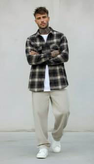 GIACCA CAMICIA CHECK OVERSHIRT - ONLY&SONS - ART. 22030843 - COL. GRIFFIN