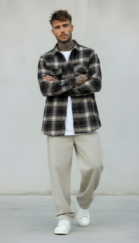 GIACCA CAMICIA CHECK OVERSHIRT - ONLY&SONS - ART. 22030843 - COL. GRIFFIN