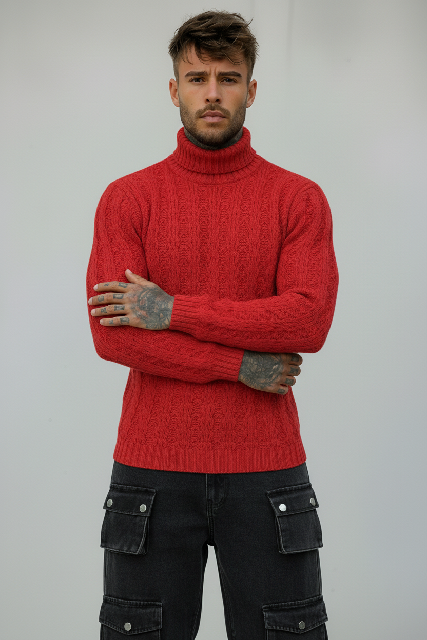 DOLCEVITA  CICLISTA TRECCIA   - BERNA - ART. 2052514- COL. ROSSO