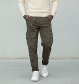 PANTALONE TASCONE - BERNA - *ART. 220220186 - COL. CIOCCOLATO