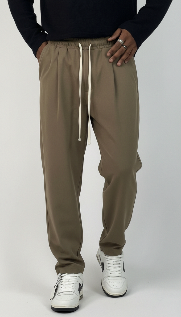 PANTALONI NERO CON COULISSE  - IMPERIAL - ART. PC8QLBQ