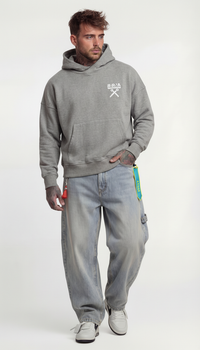 FELPA CON CAPPUCCIO  OBLO' PIU' COLORI   - BERNA - ART. 261057