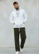 PANTALONE IN  FELPA TUTA PALAZZO - BERNA - ART. 252196