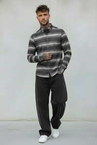 CAMICIA10 ONLY&SONS  - ART. 22008239 - COL. MEDIUM GREY MELANGE