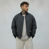 GIUBBINO COLLEGE - NEW JOB BRAND - ART. BOMBER/03 - COL. GRIGIO ANTRACITE