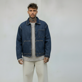 GIUBBINO DI JEANS WITH SHEEP - RYTUAL - ART. R674 - COL. BLU DENIM