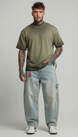 T-SHIRT BERNA BOXY FIT EFFETTO SFUMATO PIU' COLORI ART. 261241